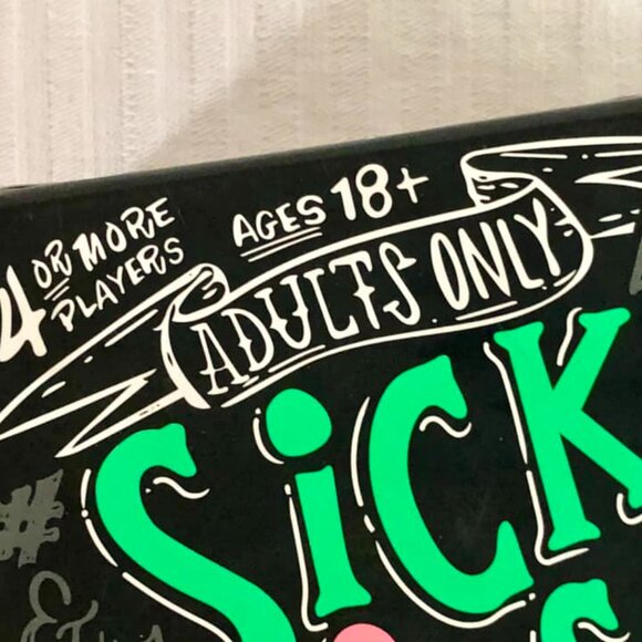 Sick & Twisted Charades Complete Adult Party Game - Picture 8 of 9